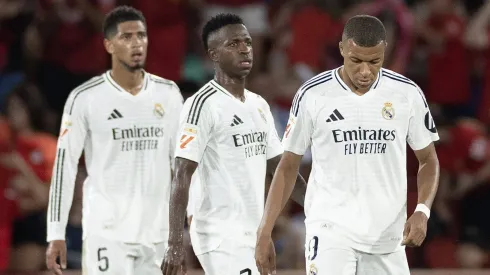 Mbappé assim como Bellingham e Vini Jr. ainda não marcaram na La Liga 2024/25. (Foto: LGM/Panoramic PUBLICATIONxNOTxINxFRAxBEL)