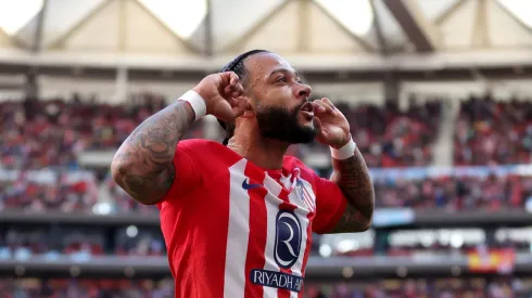 Memphis é alvo do Flamengo. Foto: Florencia Tan Jun/Getty Images