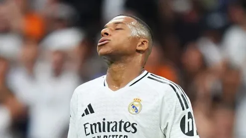 Mbappé causa surpresa em adversário do Real Madrid. Foto: Angel Martinez/Getty Images