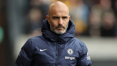 Técnico Enzo Maresca, do Chelsea  (Photo by David Rogers/Getty Images)