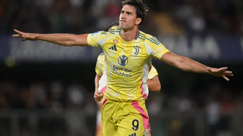 Vlahovic vem fazendo gols pela Juventus no início da Serie A (Foto: Alessandro Sabattini/Getty Images)