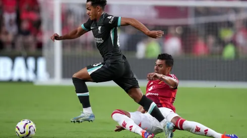 Liverpool de Arne Slot já mostrou bom repertório na Premier League (Foto: Grant Halverson/Getty Images)