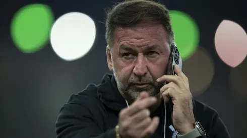 Augusto Melo, presidente do Corinthians corre contra o tempo para acertar contratação da Europa. Foto: Jorge Rodrigues/AGIF