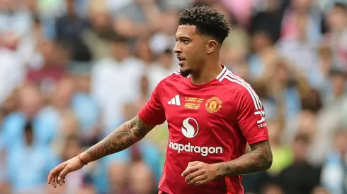 Sancho recebeu propostas para trocar United pelo Chelsea (Foto: David Rogers/Getty Images)