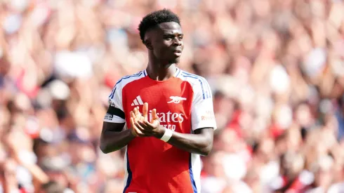 Bukayo Saka, atacante do Arsenal. (Foto: Adam Davy/Imago/PA Images)