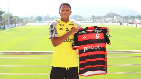 Gonzalo Plata, atacante do Flamengo. (Foto: Gilvan de Souza/CRF)