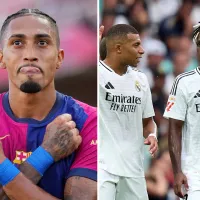 Raphinha é sincero sobre o Real Madrid de Mbappé e Vinicius Jr: \'Estou surpreso...\'