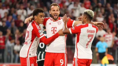 Sem Nico Williams, Barcelona define estrela do Bayern de Munique como prioridade para 2025. (Photo by Alex Grimm/Getty Images)