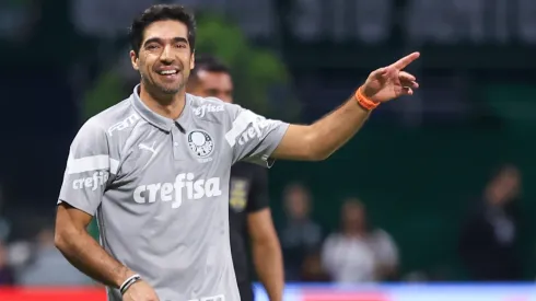Abel Ferreira em partida pelo Palmeiras
