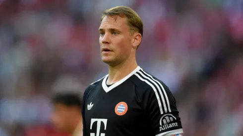 Manuel Neuer em partida pelo Bayern de Munique