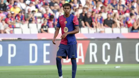 Lamine Yamal, atacante do Barcelona e da Seleção Espanhola (Foto: Manuel Blondeau/Imago/AOP.Press)