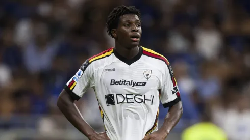 Patrick Dorgu, jogador do Lecce. (Foto: Nicolò Campo/Imago)