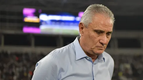 Tite, técnico do Flamengo. Foto: Thiago Ribeiro/AGIF