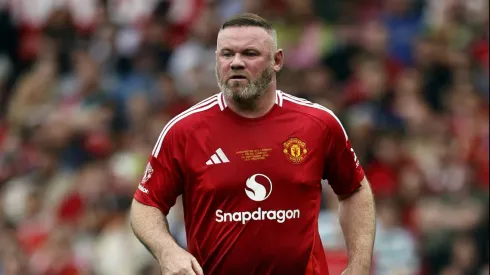 Wayne Rooney durante jogo festivo das lendas do Manchester United. (Foto: IMAGO / Colorsport)