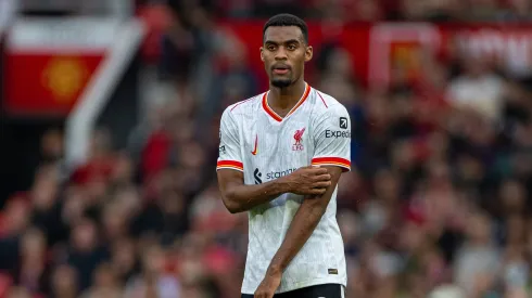 Ryan Gravenberch, jogador do Liverpool e da Seleção Holandesa. (Foto: David Rawcliffe/Imago/Propaganda Photo)