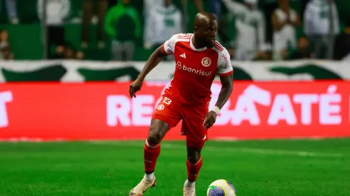 Enner Valencia em campo no duelo entre Juventude e Internacional no dia 01 de setembro de 2024, pelo Brasileirão. (Associated Press / Alamy Stock Photo)