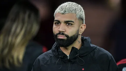 Corinthians procura Gabigol, do Flamengo, e atacante responde sobre o interesse. Foto: Thiago Ribeiro/AGIF