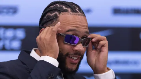 Memphis é anunciado no Corinthians. Foto: Ettore Chiereguini/AGIF