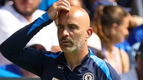 Enzo Maresca, treinador do Chelsea não vai contar com esse jogador. Foto: IMAGO / Pro Sports Images