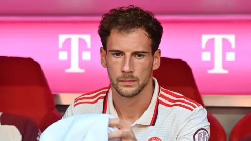 Leon Goretzka com a camisa do Bayern de Munique