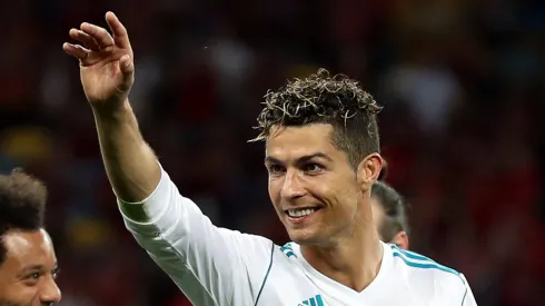Cristiano Ronaldo, do Al Nassr, com a camisa do Real Madrid.