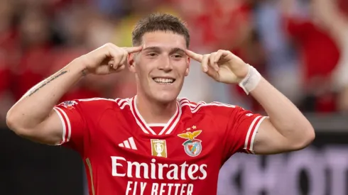 R$ 54 milhões: Rollheiser pode deixar o Benfica para atuar em rival do Corinthians. (Foto: Imago/Maciej Rogowski)