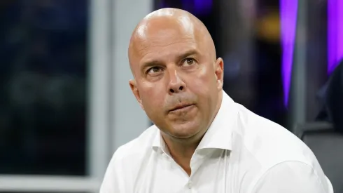 Arne Slot, treinador do Liverpool (Photo by Pier Marco Tacca/Getty Images)