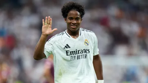 Endrick roubou a cena em estreia do Real Madrid (Foto: Angel Martinez/Getty Images)