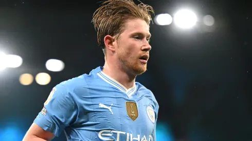 De Bruyne sentiu lesão na última partida do Manchester City (Foto: Shaun Botterill/Getty Images)