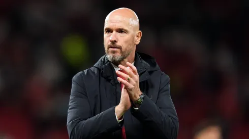 Erik Ten Hag, técnico do Manchester United. (Foto: Martin Rickett/Imago/PA Images)