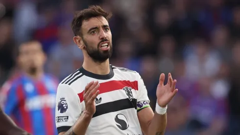 Bruno Fernandes, meio-campista do Manchester United. (Foto: Paul Terry/Imago/Sportimage)