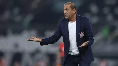 Ramón Díaz, técnico do Corinthians. (Photo by Lucas Figueiredo/Getty Images)