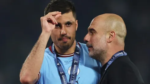 Manchester City quer anunciar ex-Corinthians após grave lesão de Rodri (Photo by Michael Steele/Getty Images)