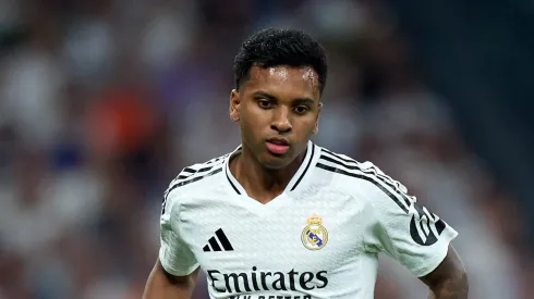 Rodrygo perde protagonismo no Real Madrid. Foto: Angel Martinez/Getty Images
