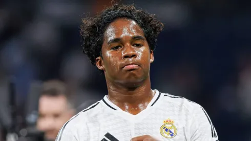 Atitude de Endrick, do Real Madrid, vira motivo de críticas e piadas na Espanha. (Foto: Imago)