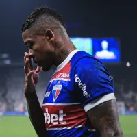 Zagueiro do Corinthians provoca Marinho, pedindo que chore após Fortaleza ser eliminado da Sul-Americana