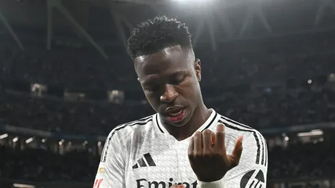 Vini em ação pelo Real Madrid.