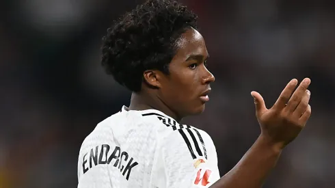 Ancelotti se irrita com Endrick no Real Madrid e faz forte cobrança ao brasileiro (Photo by Denis Doyle/Getty Images)