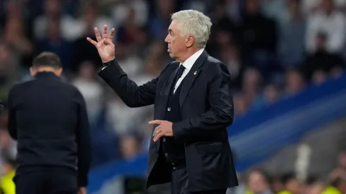 Carlo Ancelotti treinador do Real Madrid