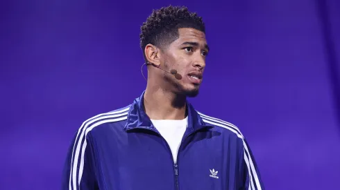 Jude Bellingham, do Real Madrid, antes do clássico contra o Atlético de Madrid.