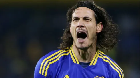 Edinson Cavani, do Boca Juniors, é indicado para reforçar potência do Brasileirão. (Photo by Daniel Jayo/Getty Images)