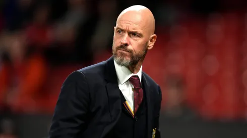 Erik Ten Hag, técnico do Manchester United. (Foto: Martin Rickett/Imago/PA Images)