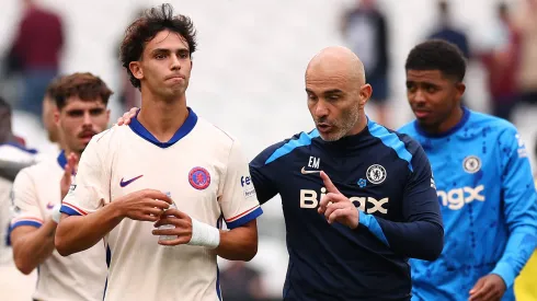 Técnico do Chelsea, Maresca pode perder Cesare Casadei para o Milan.