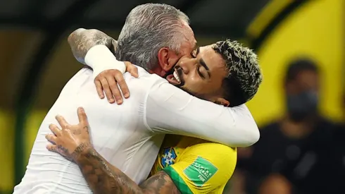 Tite vê acordo com bons olhos e pode comandar Gabigol em rival do Flamengo (Photo by Buda Mendes/Getty Images)