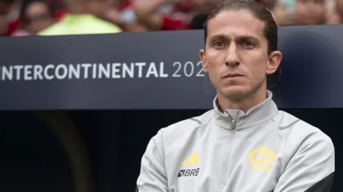 Filipe Luis, pelo Flamengo. Foto: Jorge Rodrigues/AGIF