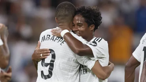 Kyliam Mbappe e Endrick no Real Madrid.