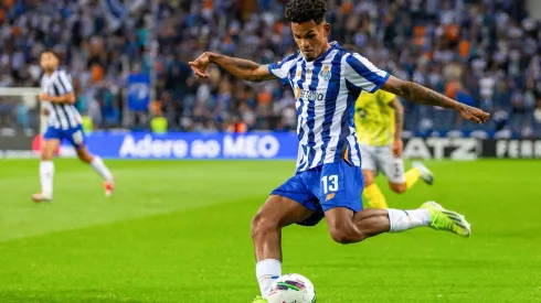 Galeno em ação durante o confronto entre Porto e Arouca, no dia 29 de setembro de 2024, na Liga Portugal. (ZUMA Press Inc / Alamy Stock Photo)