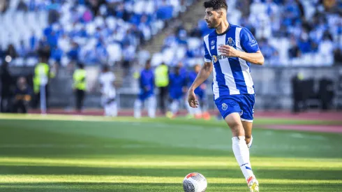 Mehdi Taremi do Porto durante a final da Taça de Portugal contra o Sporting Foto: Henrique Casinhas/Alamy