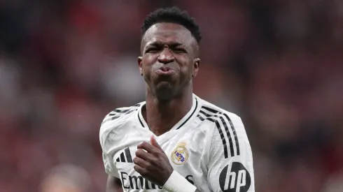 Atitude de Vinícius Júnior pode fazê-lo deixar o Real Madrid na próxima temporada. (Photo by Gonzalo Arroyo Moreno/Getty Images)