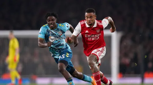 Arsenal enfrentando Southampton na última temporada. Foto: IMAGO / PA Images